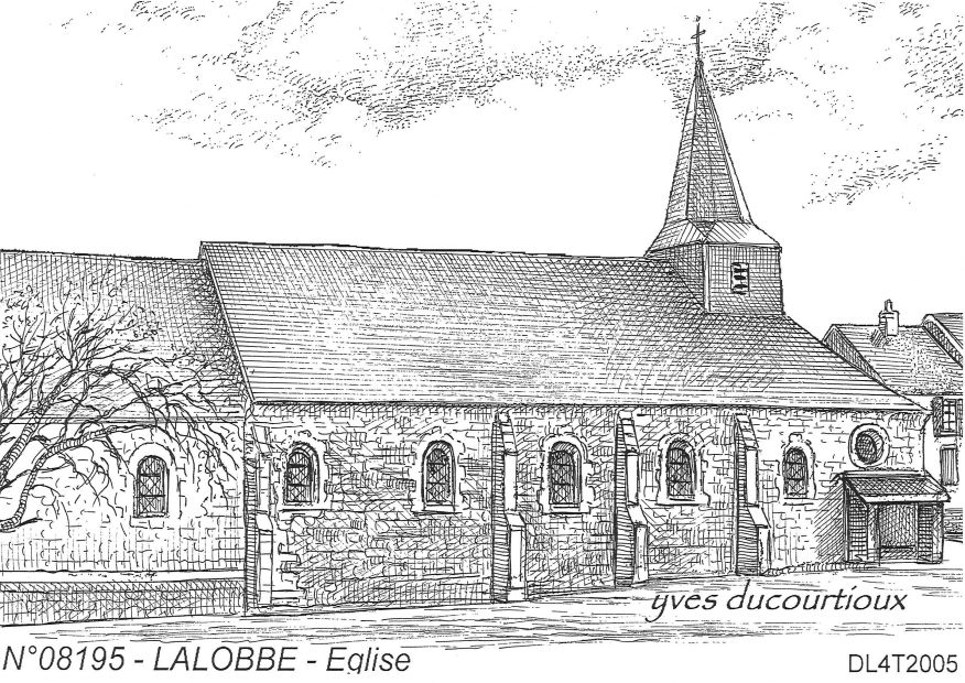 N 08195 - LALOBBE - glise