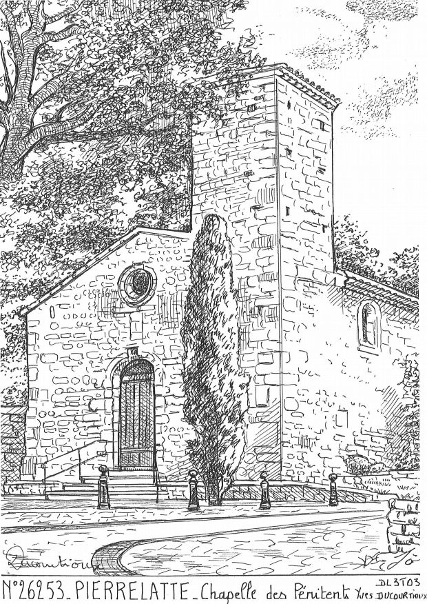 N 26253 - PIERRELATTE - chapelle des pnitents