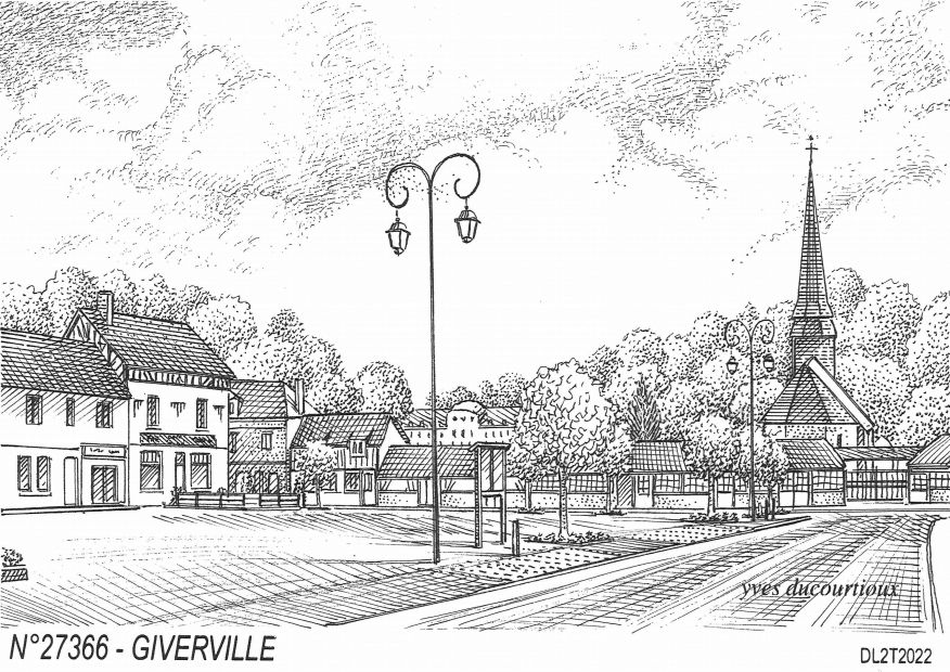 N 27366 - GIVERVILLE - place