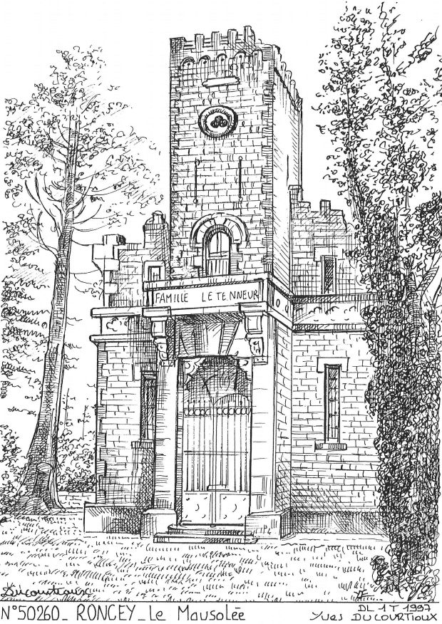 N 50260 - RONCEY - le mausole