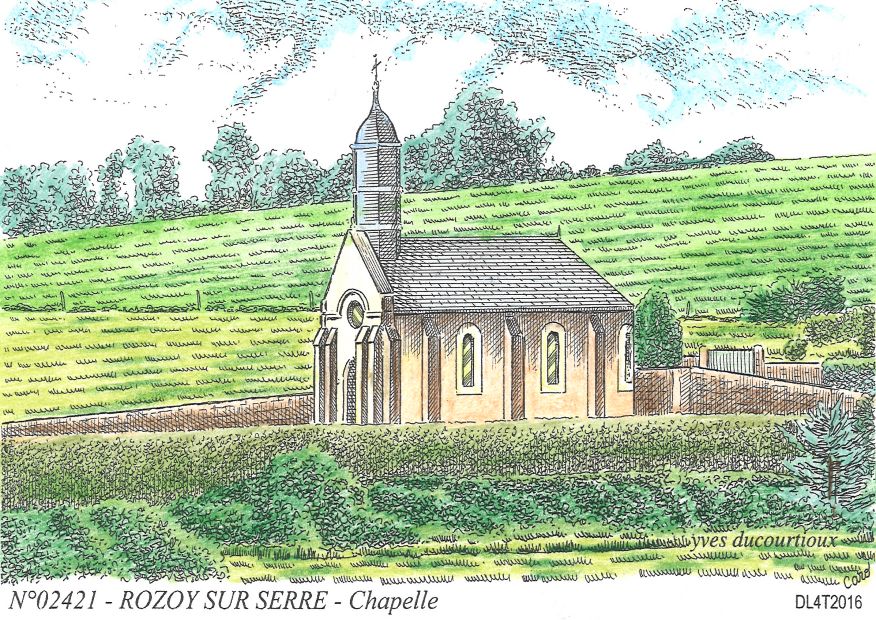 N 02421 - ROZOY SUR SERRE - chapelle