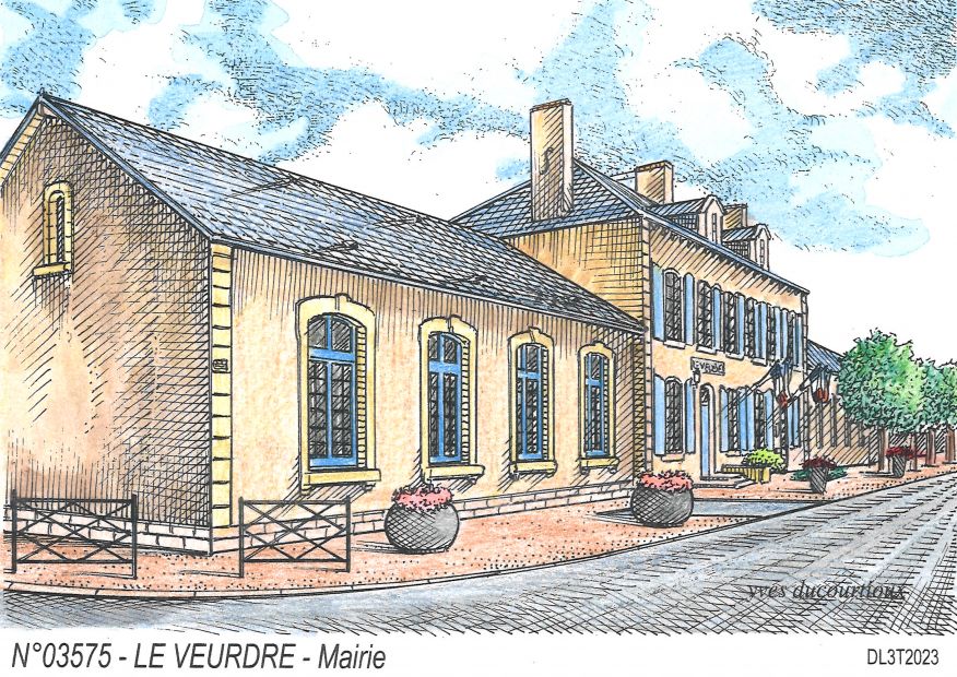 N 03575 - LE VEURDRE - mairie