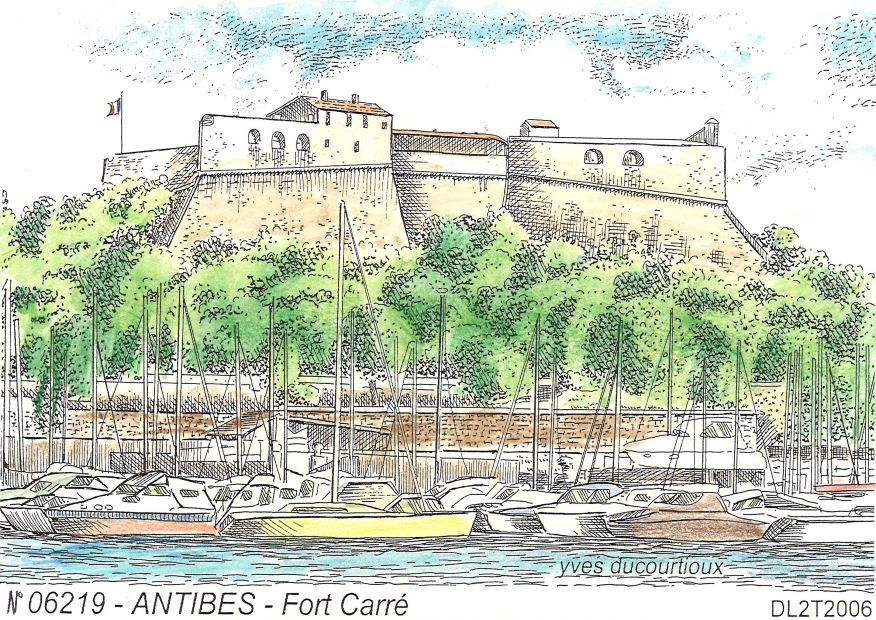 N 06219 - ANTIBES - fort carr