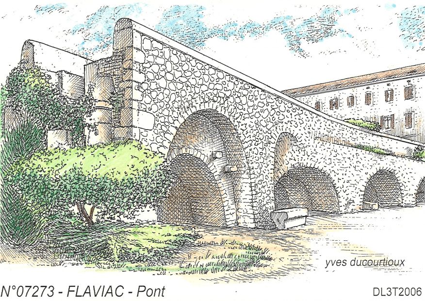 N 07273 - FLAVIAC - pont