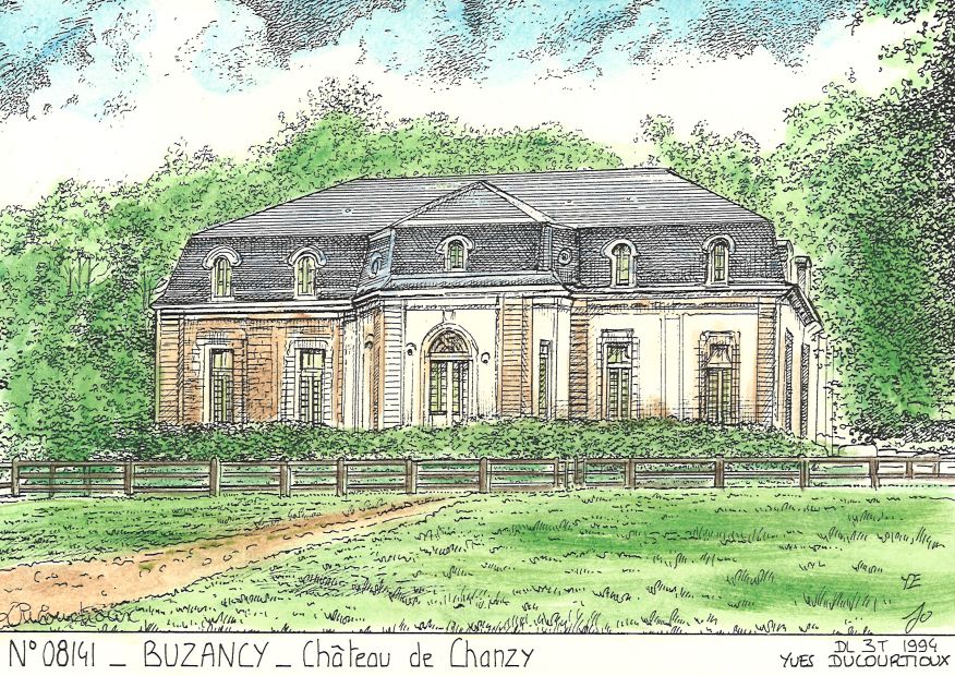 N 08141 - BUZANCY - chteau de chanzy