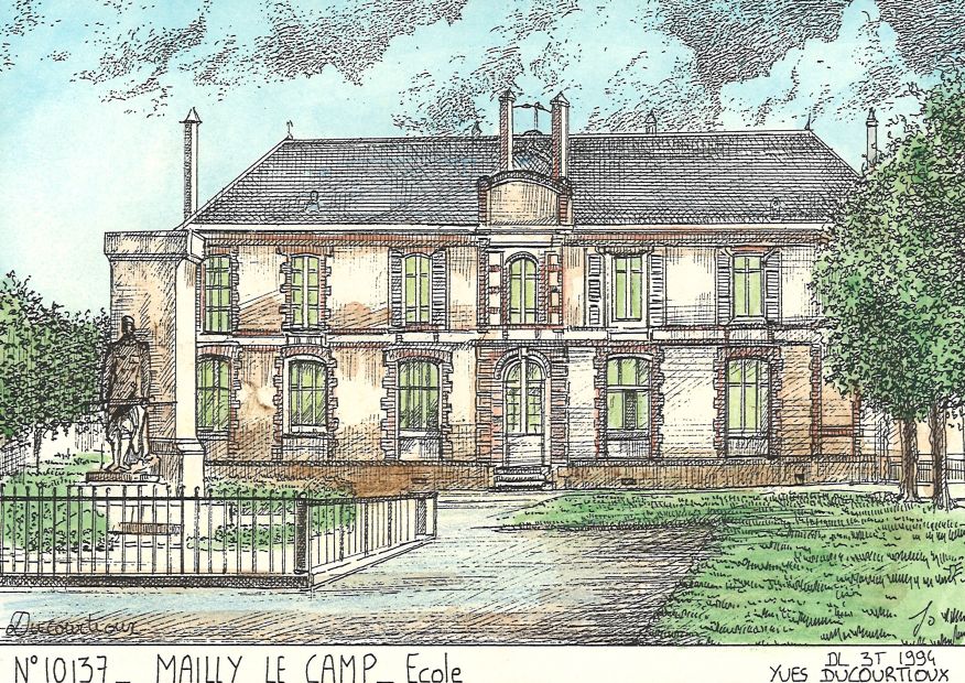N 10137 - MAILLY LE CAMP - cole