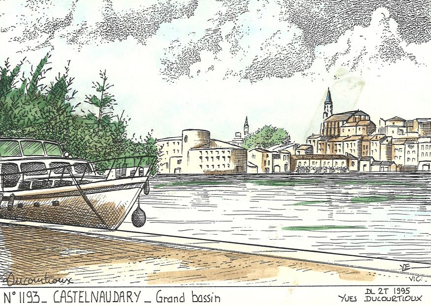 N 11093 - CASTELNAUDARY - grand bassin