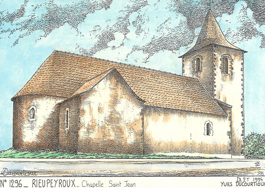 N 12096 - RIEUPEYROUX - chapelle st jean