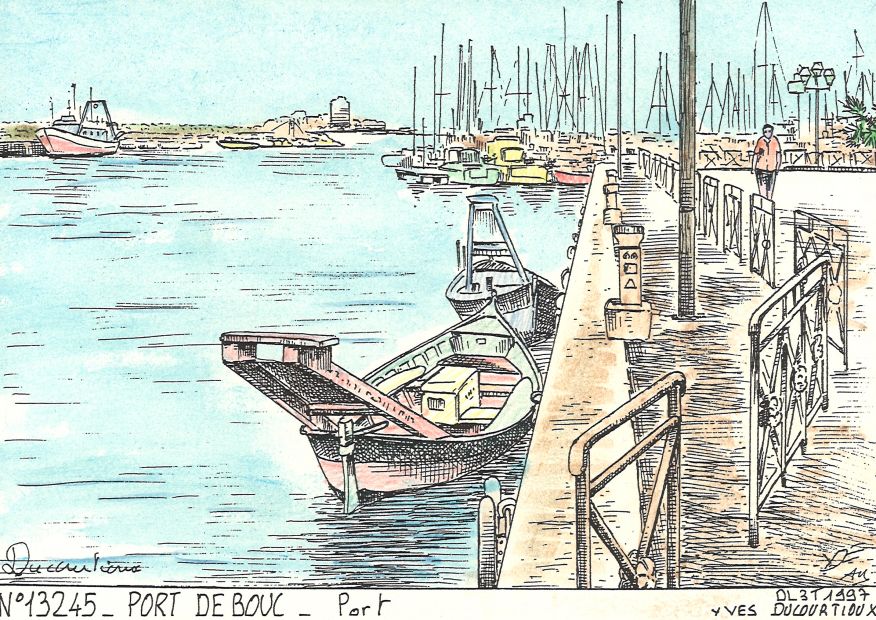 N 13245 - PORT DE BOUC - port