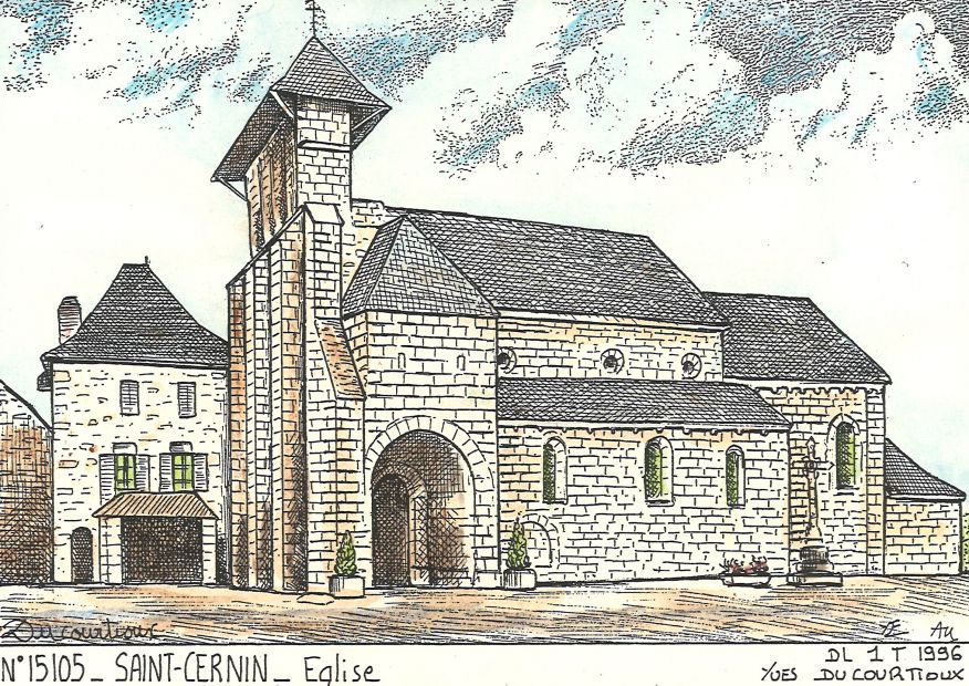 N 15105 - ST CERNIN - glise