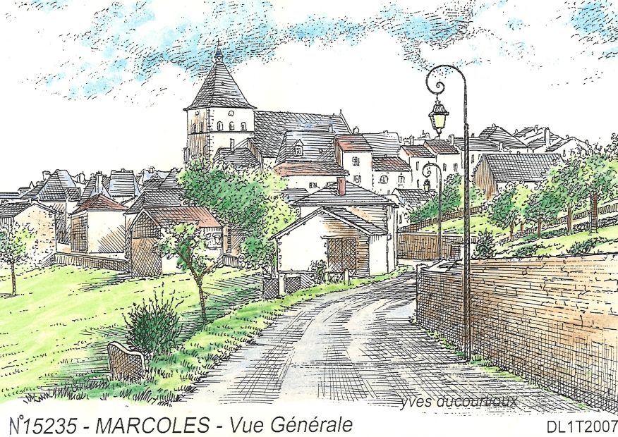 N 15235 - MARCOLES - vue gnrale