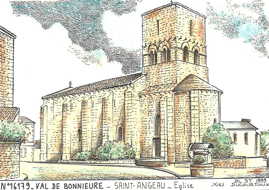 N 16179 - ST ANGEAU - glise