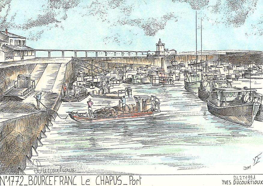 N 17072 - BOURCEFRANC LE CHAPUS - port