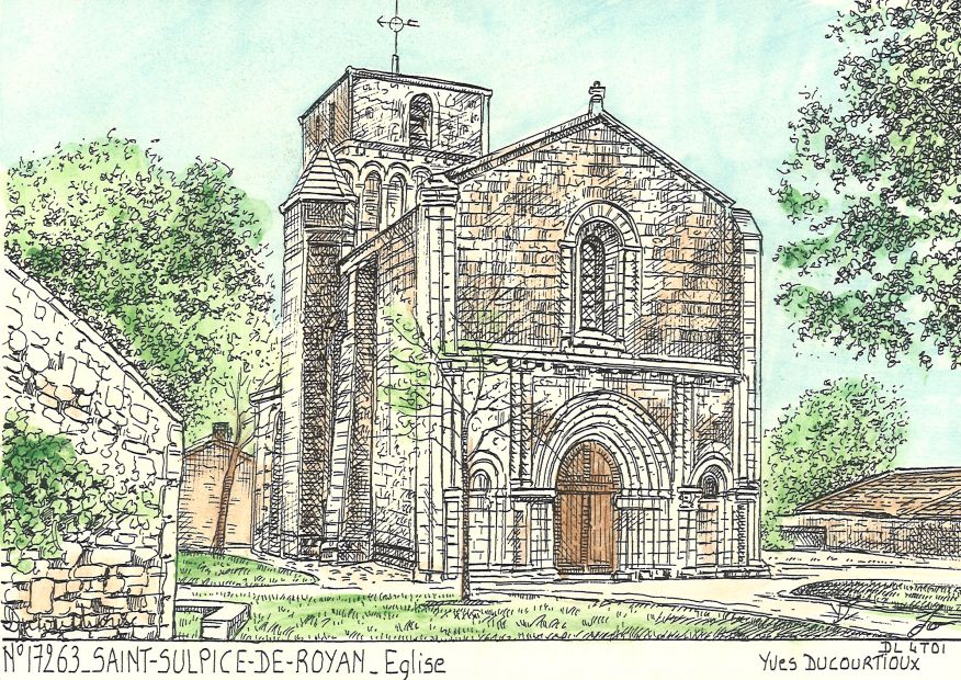 N 17263 - ST SULPICE DE ROYAN - glise