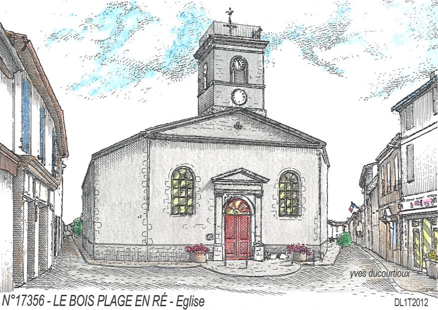 N 17356 - LE BOIS PLAGE EN RE - glise