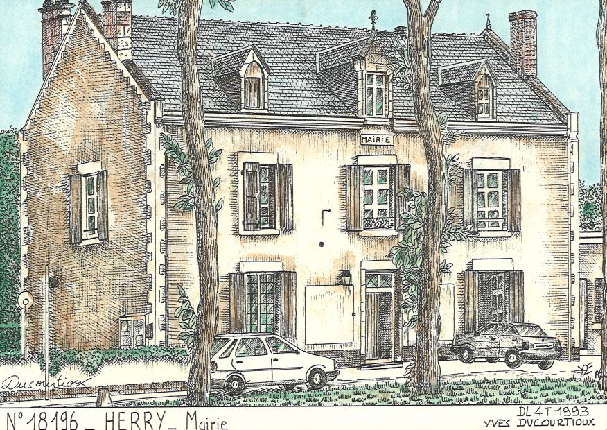 N 18196 - HERRY - mairie