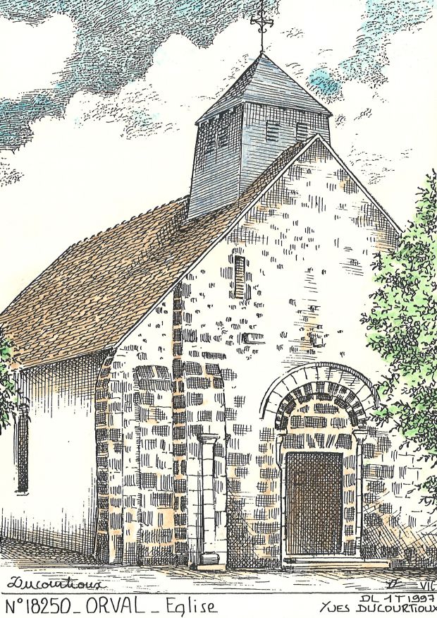 N 18250 - ORVAL - glise