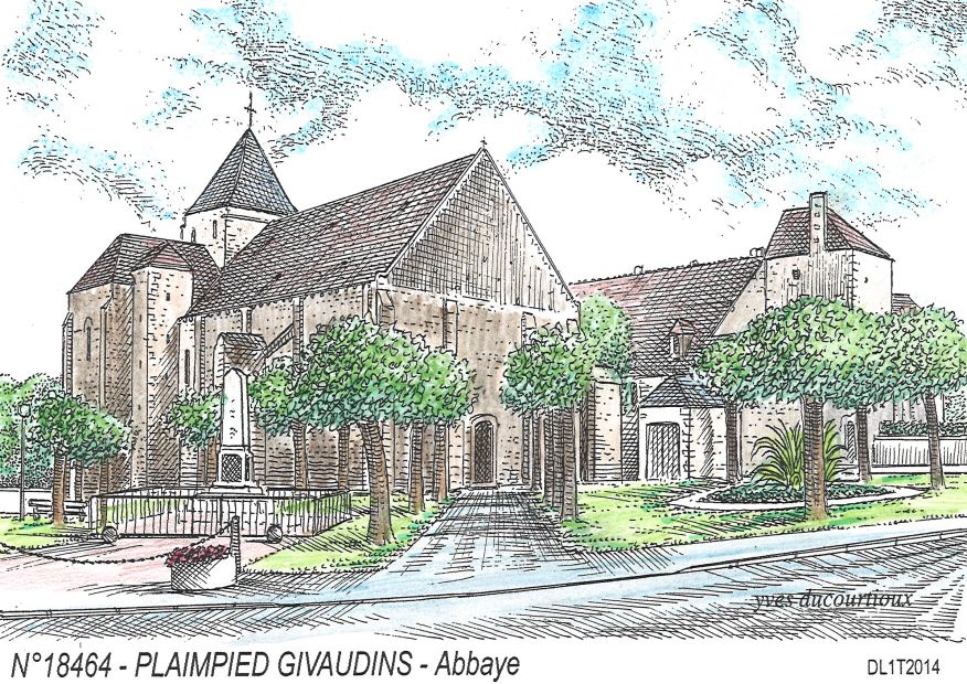 N 18464 - PLAIMPIED GIVAUDINS - abbaye