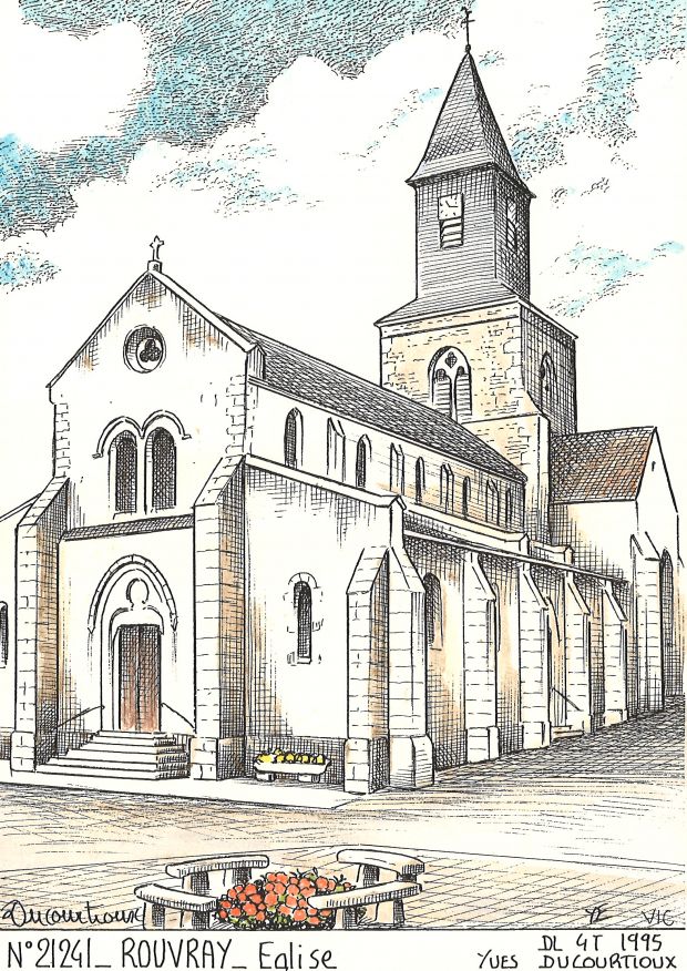 N 21241 - ROUVRAY - glise