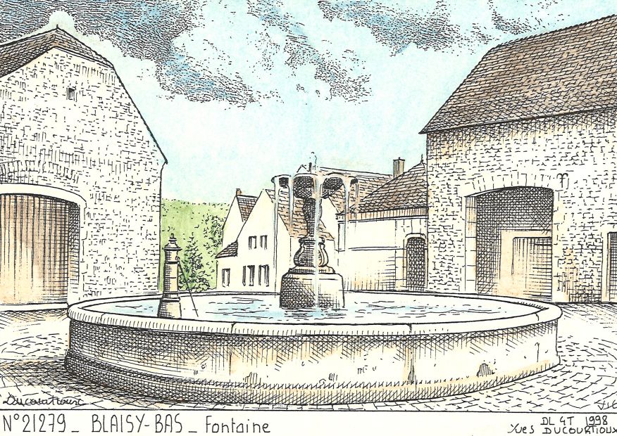 N 21279 - BLAISY BAS - fontaine