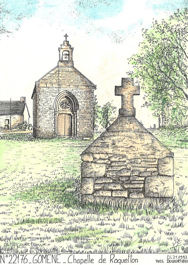 N 22176 - GOMENE - chapelle de roquetton
