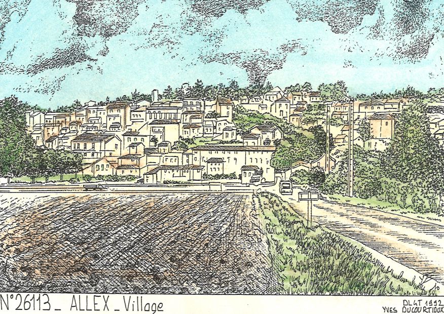 N 26113 - ALLEX - village