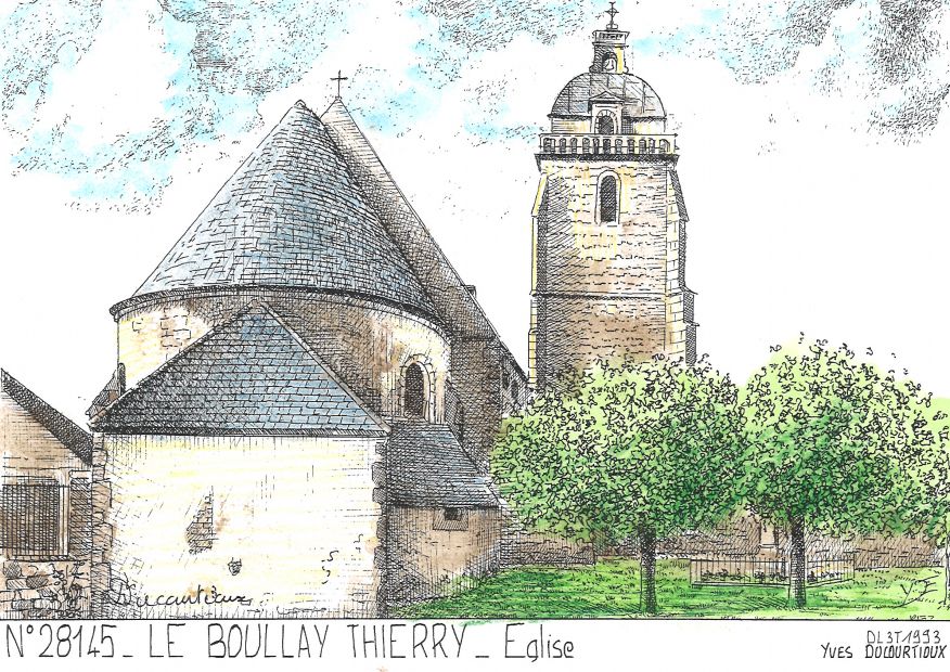 N 28145 - LE BOULLAY THIERRY - glise