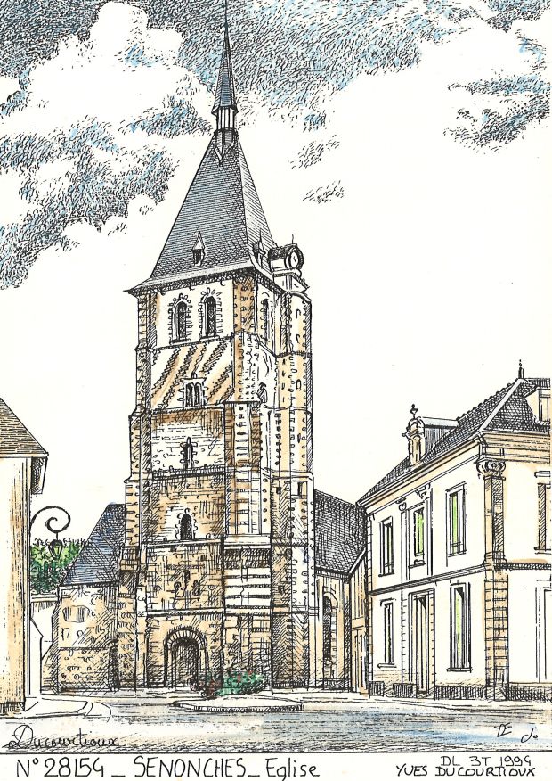 N 28154 - SENONCHES - glise