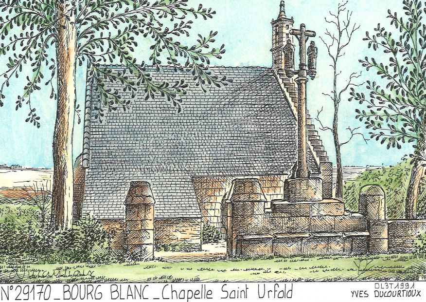 N 29170 - BOURG BLANC - chapelle st urfold