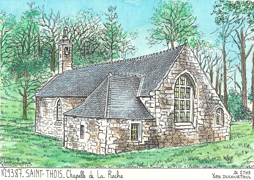 N 29387 - ST THOIS - chapelle de la roche