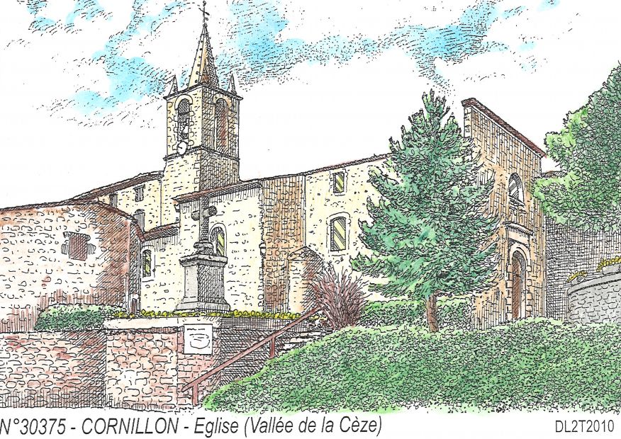 N 30375 - CORNILLON - glise (valle de la cze)
