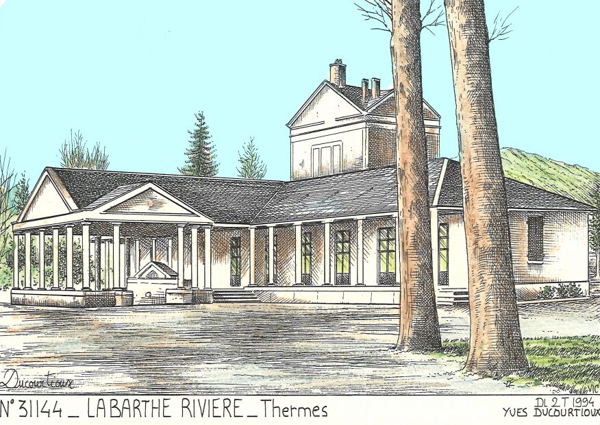 N 31144 - LABARTHE RIVIERE - thermes