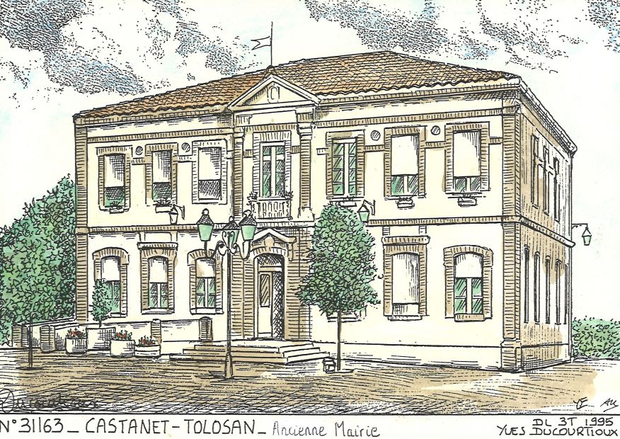 N 31163 - CASTANET TOLOSAN - ancienne mairie