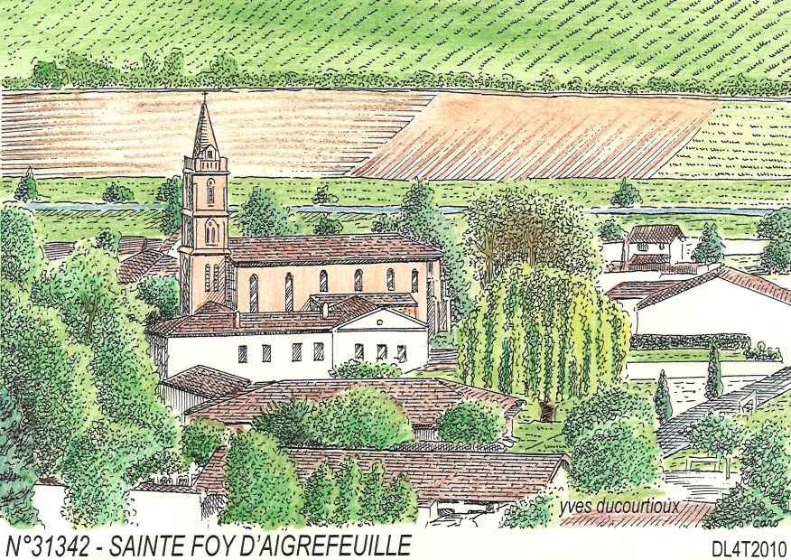 N 31342 - STE FOY D AIGREFEUILLE - vue