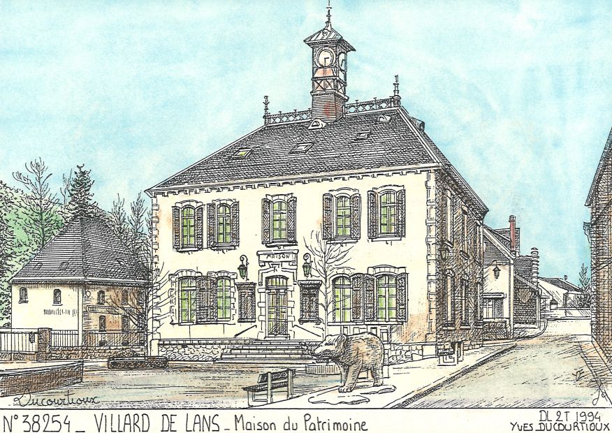 N 38254 - VILLARD DE LANS - maison du patrimoine