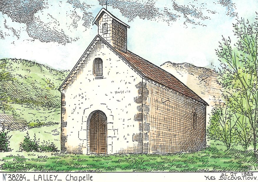 N 38284 - LALLEY - chapelle