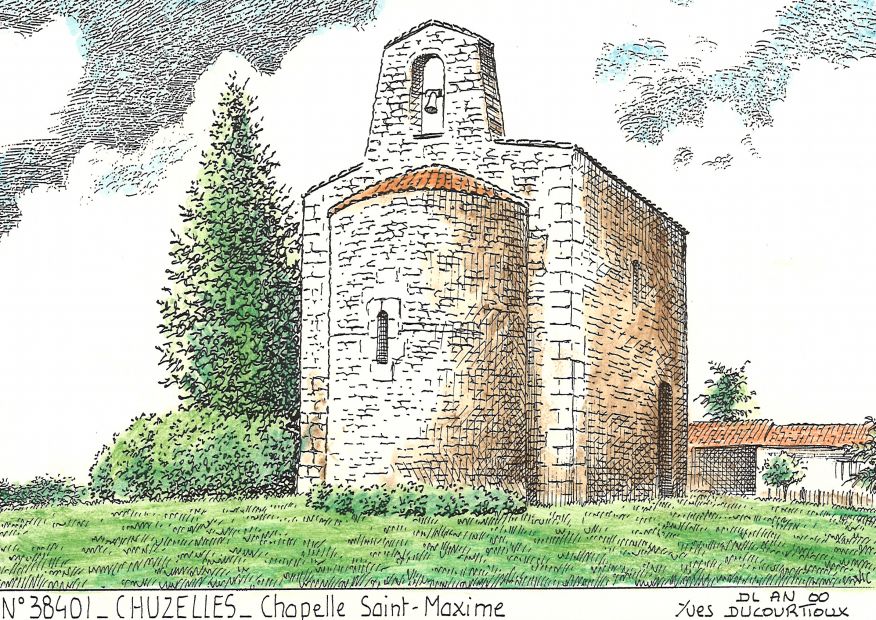 N 38401 - CHUZELLES - chapelle st maxime