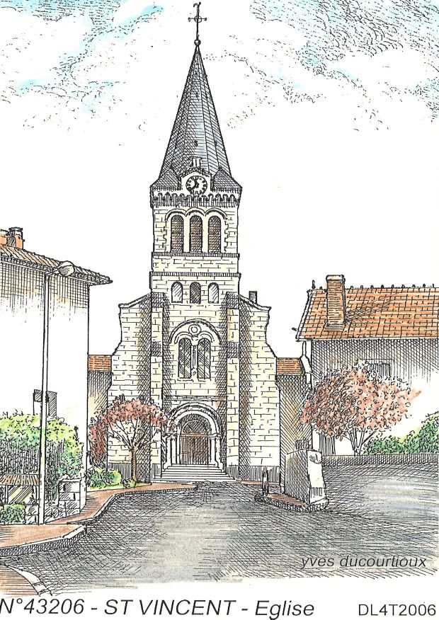 N 43206 - ST VINCENT - glise