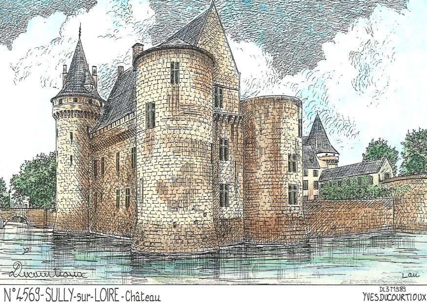 N 45069 - SULLY SUR LOIRE - chteau