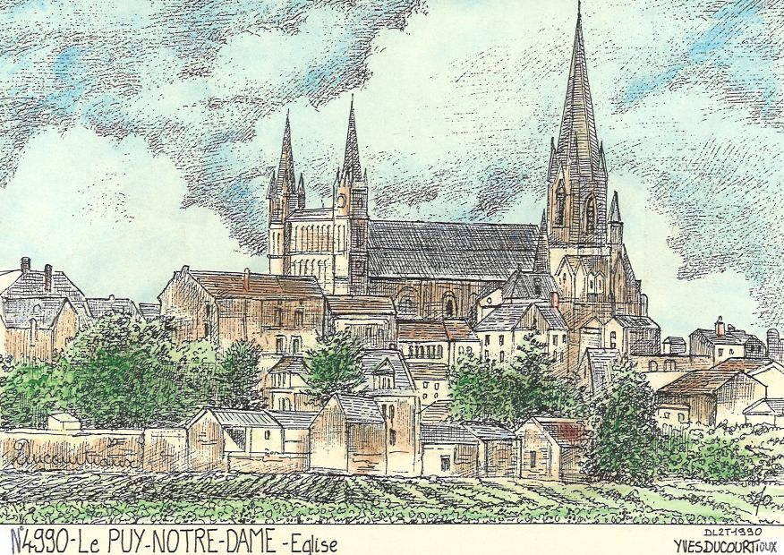 N 49090 - LE PUY NOTRE DAME - glise