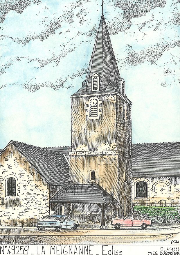 N 49259 - LA MEIGNANNE - glise