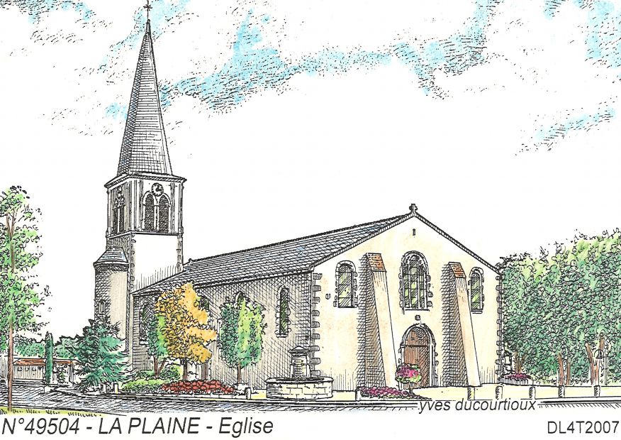 N 49504 - LA PLAINE - glise