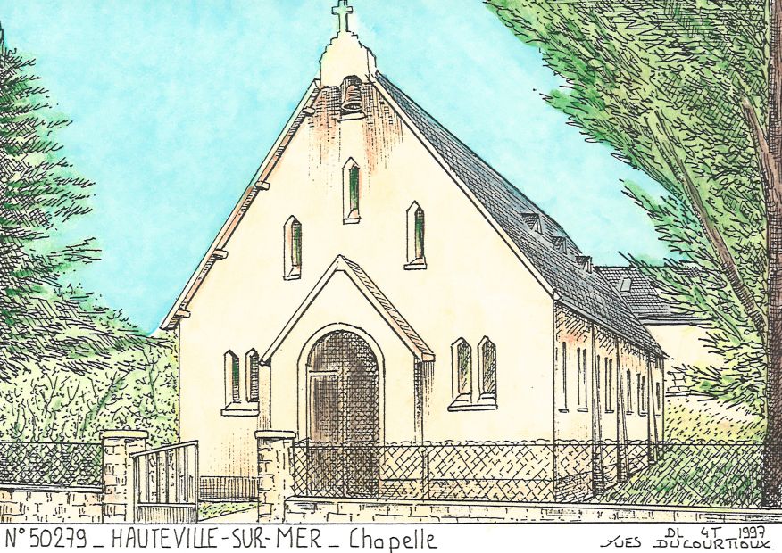 N 50279 - HAUTEVILLE SUR MER - chapelle