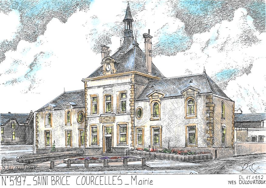 N 51097 - ST BRICE COURCELLES - mairie