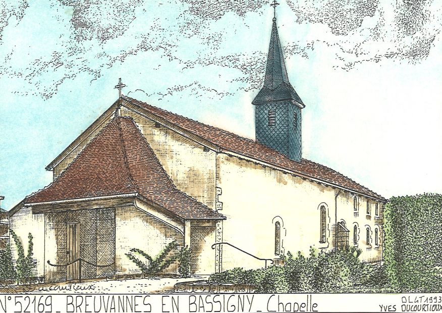 N 52169 - BREUVANNES EN BASSIGNY - chapelle