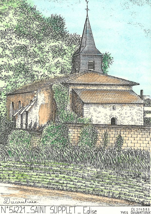 N 54221 - ST SUPPLET - glise