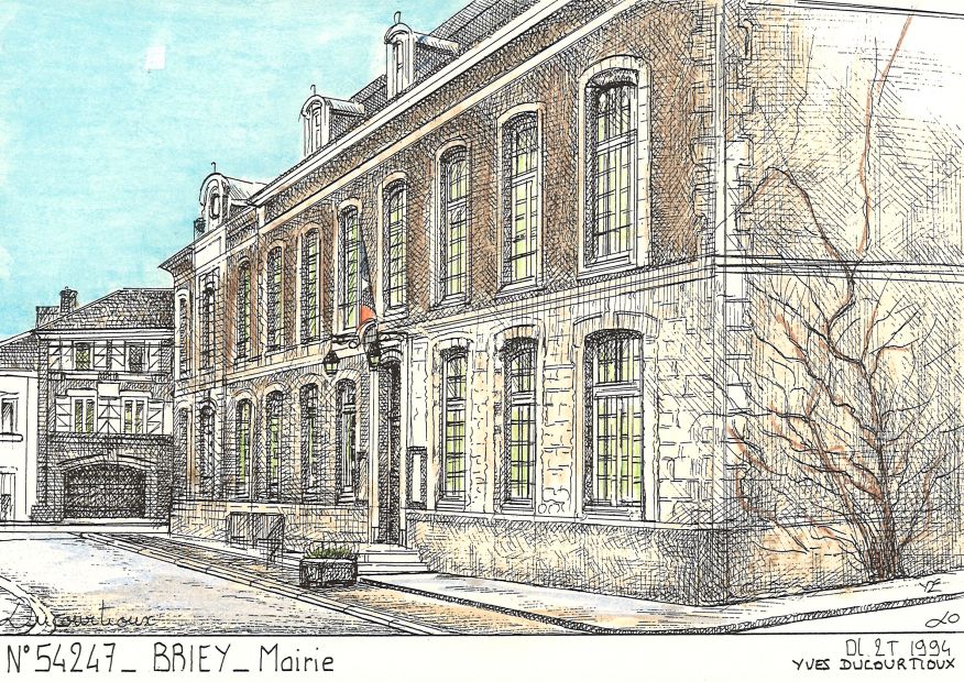 N 54247 - BRIEY - mairie