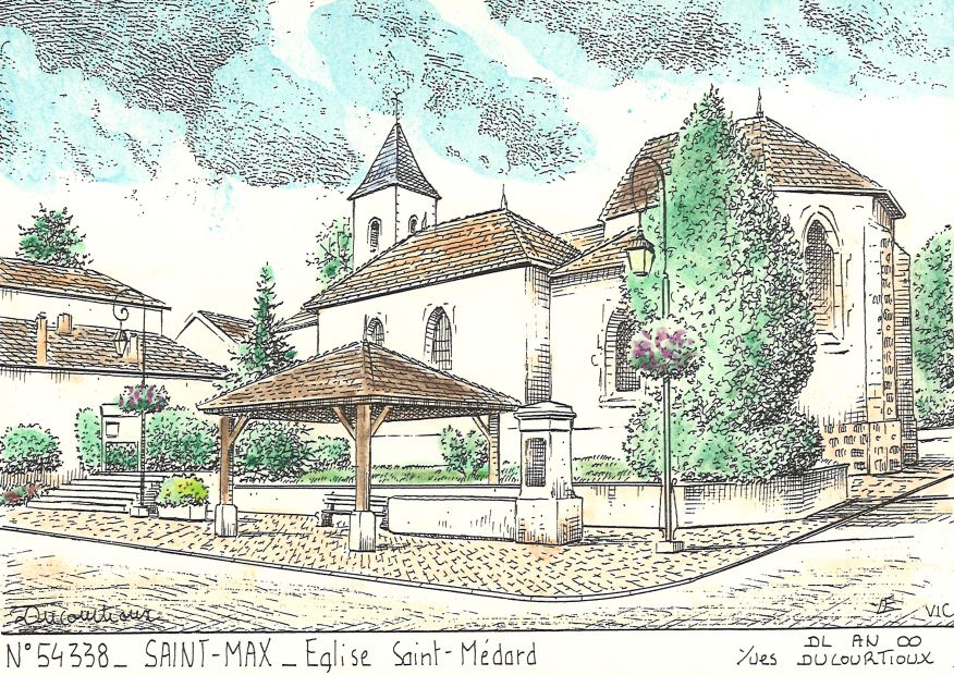 N 54338 - ST MAX - glise st mdard