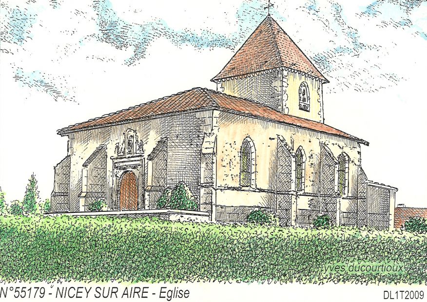 N 55179 - NICEY SUR AIRE - glise