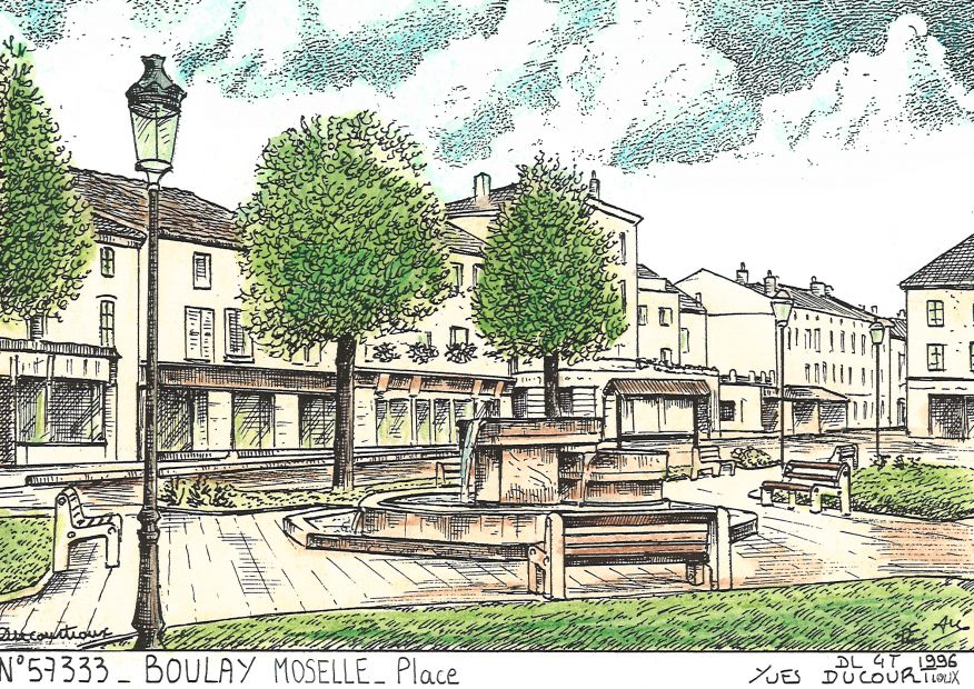 N 57333 - BOULAY MOSELLE - place
